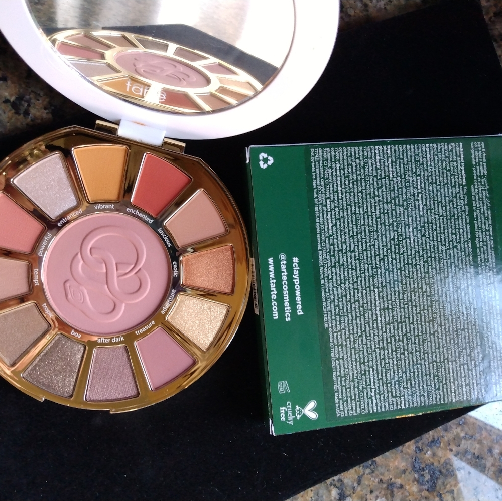 Tarte Rainforest Temptations High Performance Naturals Eye & Cheek Palette NIB - Picture 5 of 7